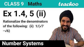 Ex 1.4, 5 (ii) - Rationalise the denominator of 1/ (√7 - √6) - Class 9 Maths - Teachoo