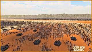 STALKER ARMY BEACH LANDING Vs 6,000,000 GREEN SKIN BOYZ - Ultimate Epic Battle Simulator 2