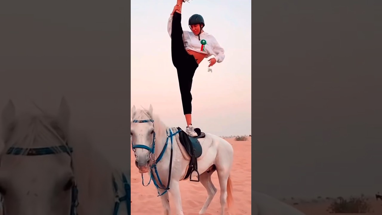 Daring Horse Stunt Will Leave You Speechless