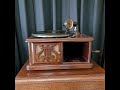 小唄 勝太郎 ♪島の娘♪ 1933年 78rpm record. Nipponophone Eufon (ニッポノホン ユーホン) phonograph (蓄音機)