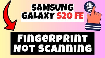 How to Fix Fingerprint Not Scanning Samsung Galaxy S20 FE || Samsung Camera Flash Not Working