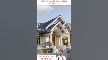 Tốp mẫu nhà cấp 4 mái thái tân cổ điển đẹp nhất năm 2022 #shorts #shortsvideo