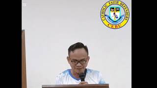 Weekly Bible Study | Catholic Faith Defender Cebu | June 8, 2026