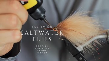Fly Tying Saltwater Flies for Snook Redfish and Tarpon | Backwater Fly Fishing