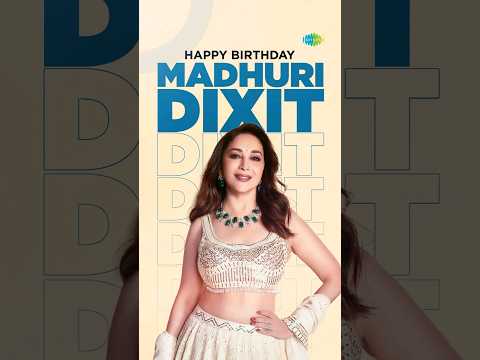 Happy Birthday to the eternal beauty of Bollywood #madhuridixit @SaregamaMusic