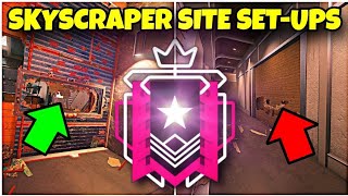 How to DEFEND All Sites on Skyscraper to hit Champion - Rainbow Six Siege