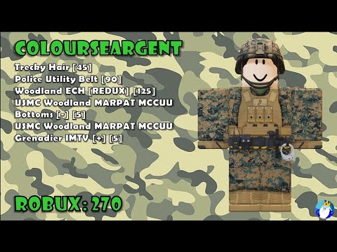 Military Roblox Outfits Under 300 Robux - YouTube