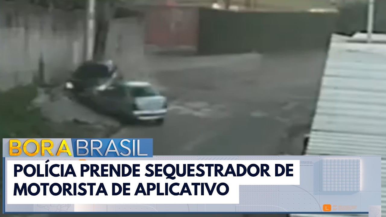 Polícia persegue e prende sequestrador de motorista de aplicativo em São Paulo | Bora Brasil