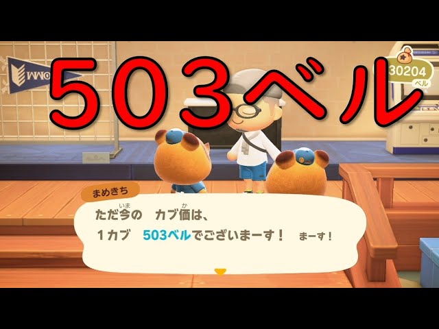 【あつまれどうぶつの森】カブ売大勝利会場【にじさんじ】のサムネイル