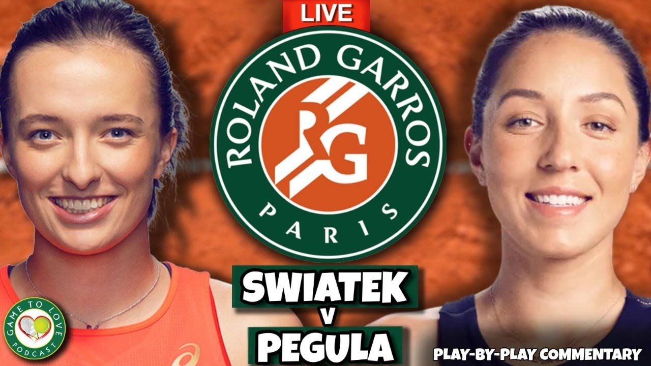 SWIATEK vs PEGULA French Open 2022 Quarter Final LIVE Tennis Play-by-Play GTL Stream