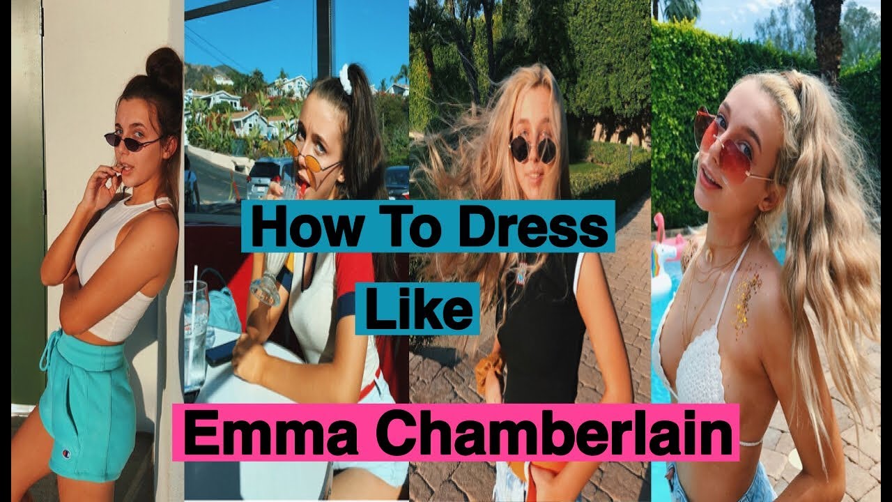 How To Dress Like Emma Chamberlain In Less Than 2 Min Youtube