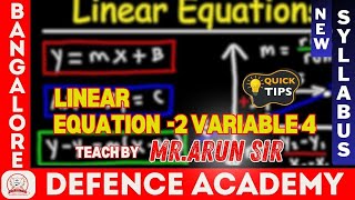 Linear Eq 2 variable 4