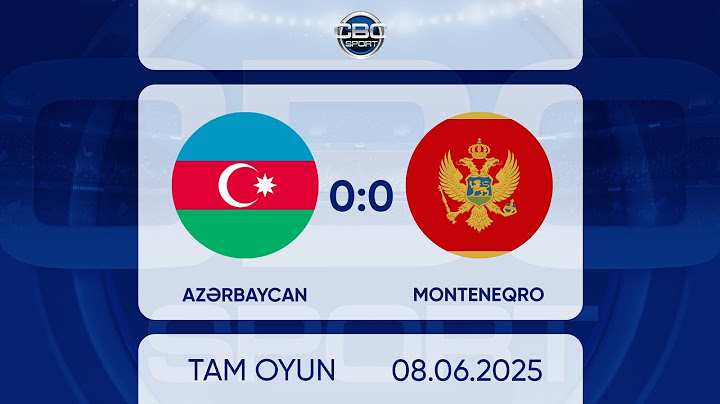 Azərbaycan 0:0 Monteneqro | Yoldaşlıq oyunu U21 | TAM OYUN