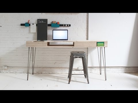 hqdefault How to build your own desk with these DIY desk ideas