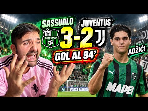 TOTAL EMBARRASSMENT... SASSUOLO 3-2 JUVENTUS | LIVE REACTION FROM A FURIOUS JUVENTUS FAN...