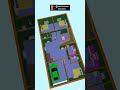 3 Bedroom Plan with Car Parking in 1400 sqft 26×53 feet 🏠 . #3bhk #dreamhiuseolan #homeplan #house