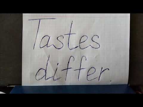 ПОГОВОРКИ | НА ВКУС И ЦВЕТ ТОВАРИЩЕЙ НЕТ