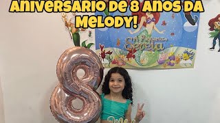 Mélody Ganhou Uma Bicicleta Nova No Niver De 8 Anos 