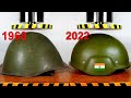 HYDRAULIC PRESS VS OLD AND MODERN ARMY HELMET | ഏതാണ് കൂടുതൽ ശക്തിയുള്ളത്?