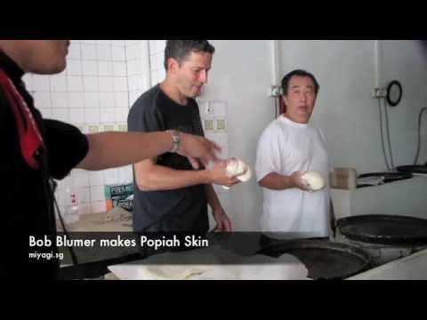 Bob Blumer makes popiah skin