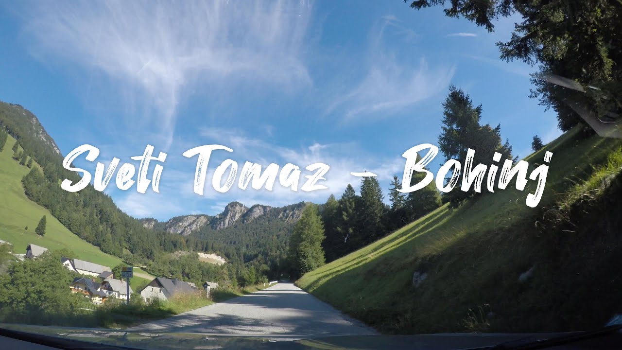 Slovenia Scenic Drive | Sveti Tomaž to Bohinj | 4K HDR | #driving #travel #cardriving #dashcam #car