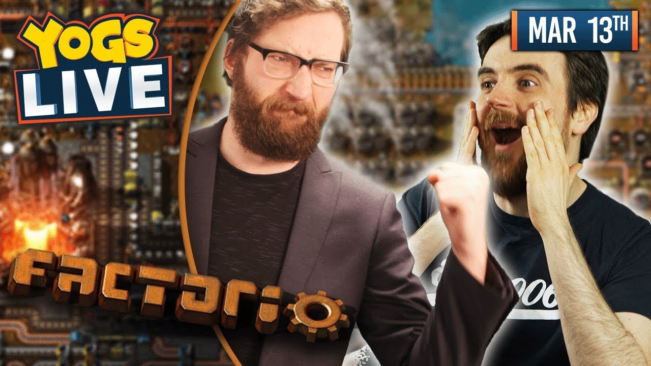 FACTORIO - Tom & Ben! - 13/03/19 gaming logo