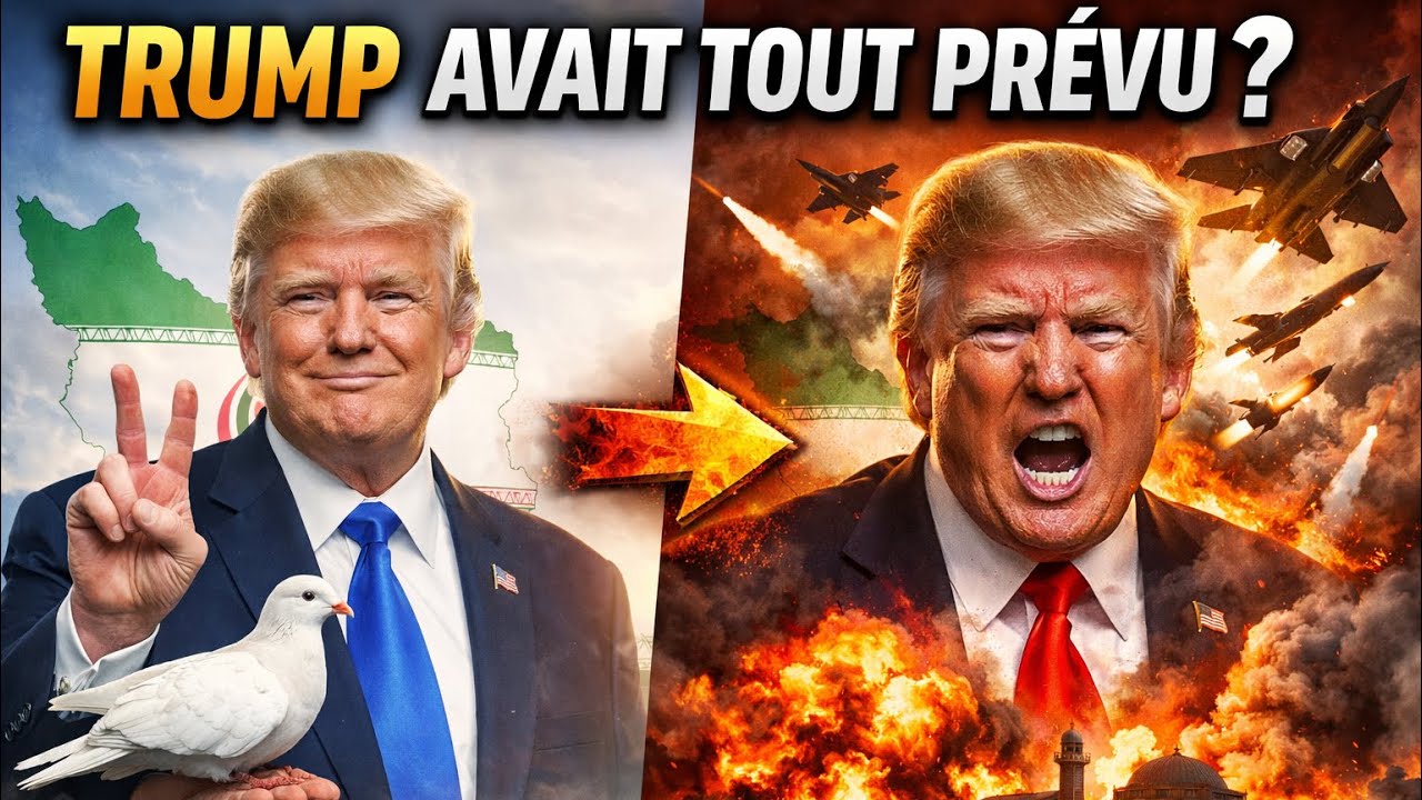 IRAN : TRUMP AVAIT TOUT PRÉVU ? 
