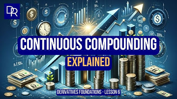 Continuous Compounding Explained (Derivatives Foundations - Lesson 6)