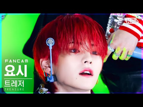 [안방1열 직캠4K] 트레저 요시 '직진' (TREASURE YOSHI 'JIKJIN' FanCam)│@SBS Inkigayo_2022.03.27.