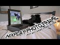 Best Digital Photo Frame 2020: Nixplay 10.1" Smart Photo Frame Review by Talking Border Collie MIx
