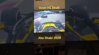 Ocon vs Stroll: Abu Dhabi 2020 f1