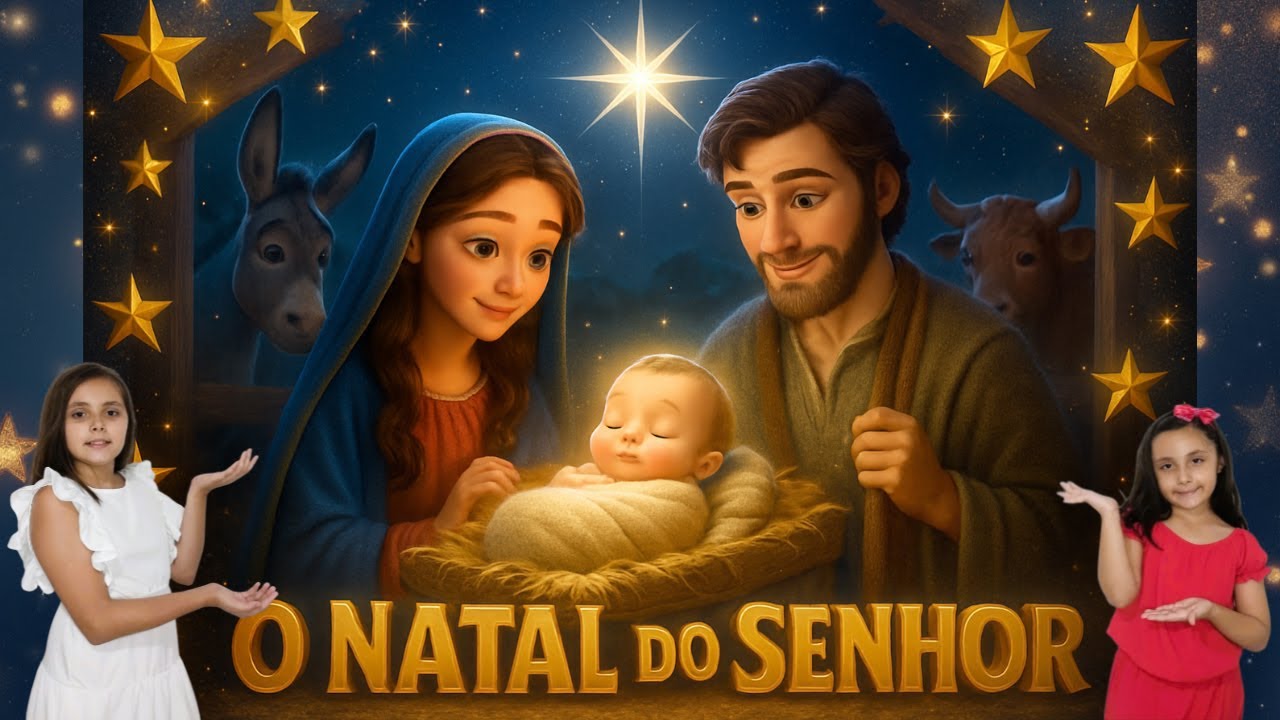 A HISTÓRIA DO NATAL DO NOSSO SENHOR JESUS CRISTO - Animada para crianças - Catequese Infantil