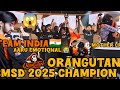 BMSD 2025 CHAMPION 🏆 ORANGUTAN CHAMPION OF BMSD | TEAM INDIA GO TO GLOBAL 😱 AARU EMOTIONAL 😭