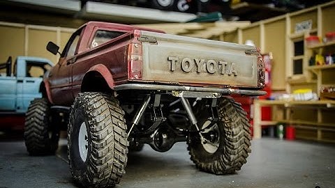 New RC4wd Trailfinder 2 Hilux Project Part 3 Custom Steel Rear Bumper