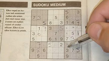 This Sudoku will speak for itself. Medium Sudoku puzzle. (with a PDF file) 08-28-2019 part 2 of 3