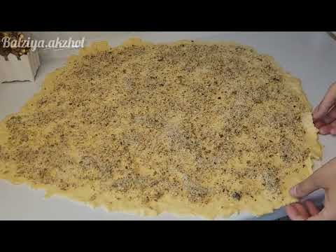 Творожные печенья с ореховой начинкой | Қазақша Рецепт | ПЕЧЕНЬЕ Рецепт
