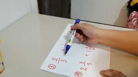 Adding similar and dissimilar fractions ( tagalog / English)