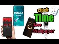How To Use Smat Face App How To I Add Wallpaper With Live Clock By Tecnical Guruji 