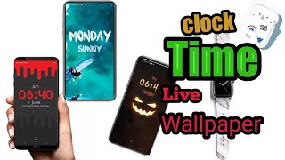 how to use smat face app|how to i add Wallpaper with live clock by tecnical Guruji | screenshot 2