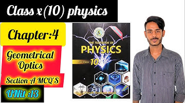 class 10 physics chapter 4 mcqs solved|class 10 physics chapter 4 geometrical optics mcqs