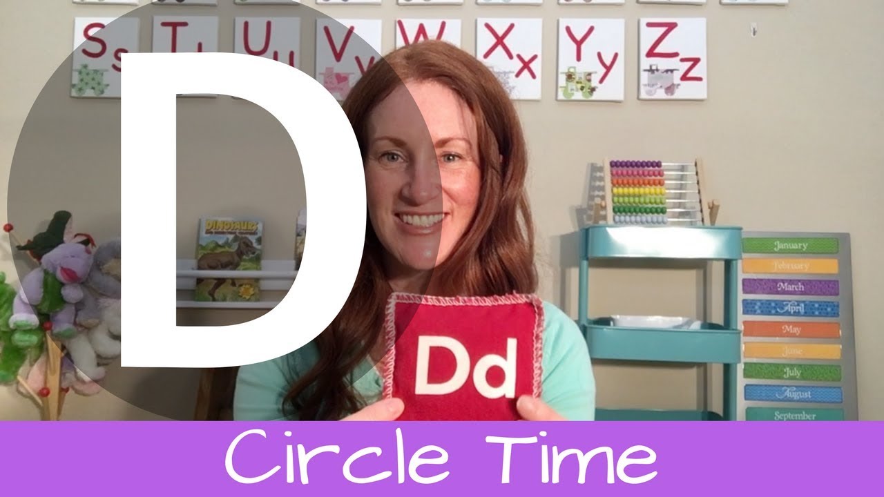 Circle Time Letter D YouTube