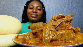 Cook and Eat With Me palmnut soup with fufu