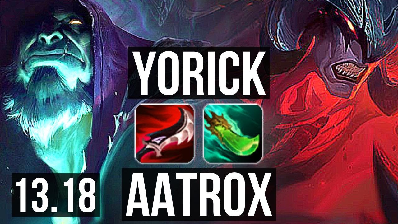 AATROX VS YORICK, COMO GANHAR DE YORICK COM AATROX?