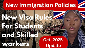 5 New Immigration Changes Announced (14Th Oct 2025) Gov.Uk Update