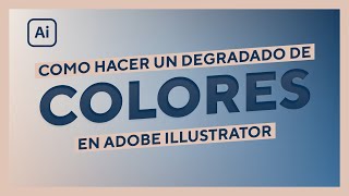 Adobe Illustrator para principiantes: Degradado multicolor paso a paso | Malla de Degradado Fácil 💡