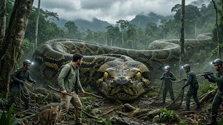 Heroic Rescue Team Saves Brave Man and Cat from Deadly Python.  #animals #amazon jungal 