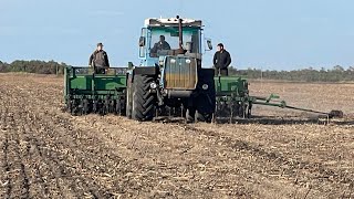 10.10.2023 р. Посів пшениці No-till. Стара гвардія в роботі!