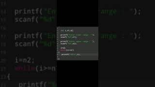 #77 | C language Tutorial Video | C Language | Programming Exercise78  #shorts #coding