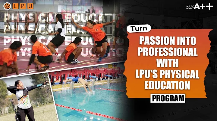 Physical Education At LPU | Best University Of 2025 | EduRevolution | Admissions Closing Soon |