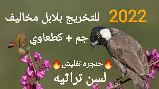 تغريد بلابل جم +كطعاوي حنجره تفليش🔥🔥 لسن تراثيه  للتخريج بلابل مخاليف 2022